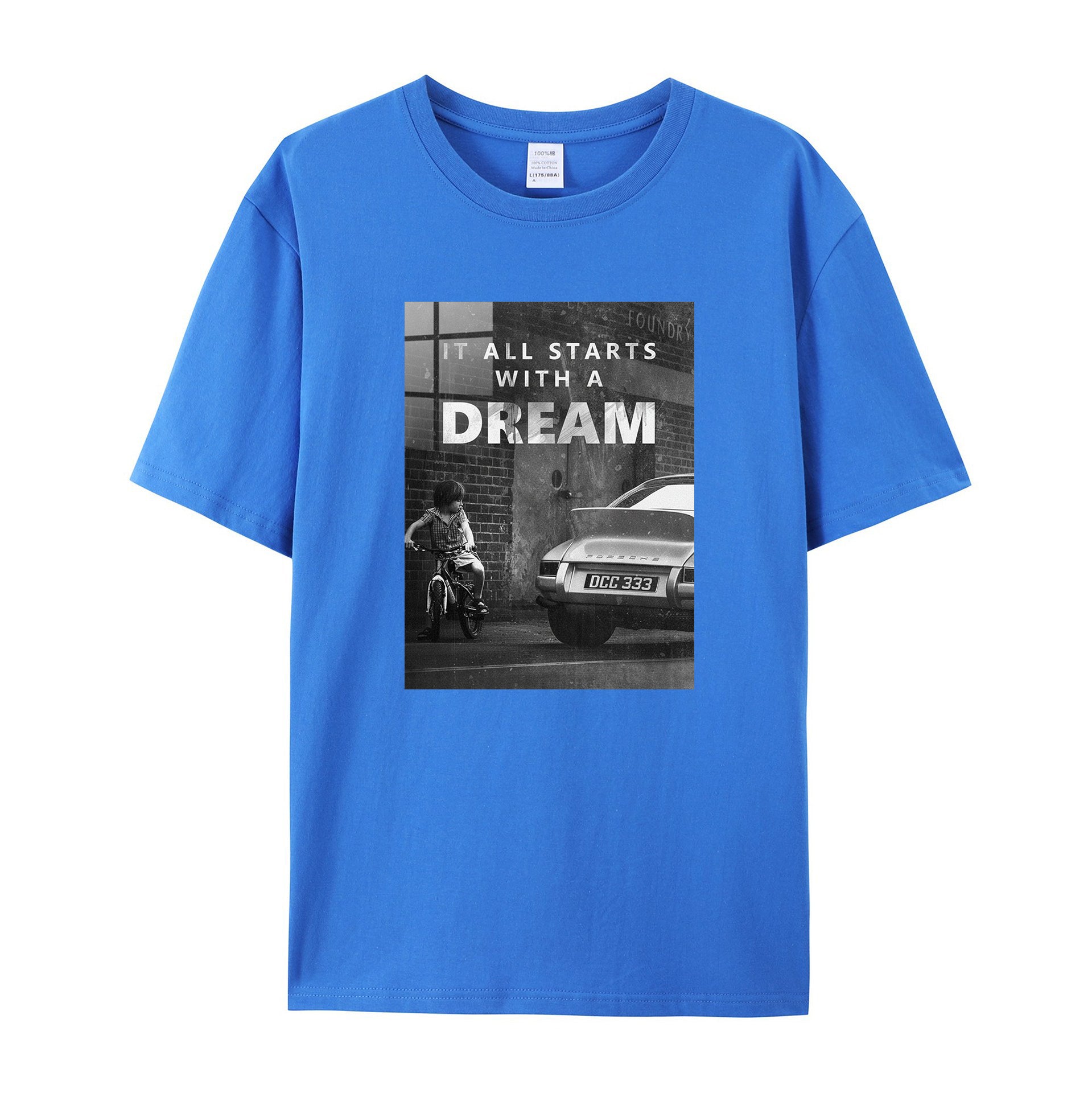It All Starts With A Dream Cotton T-Shirts