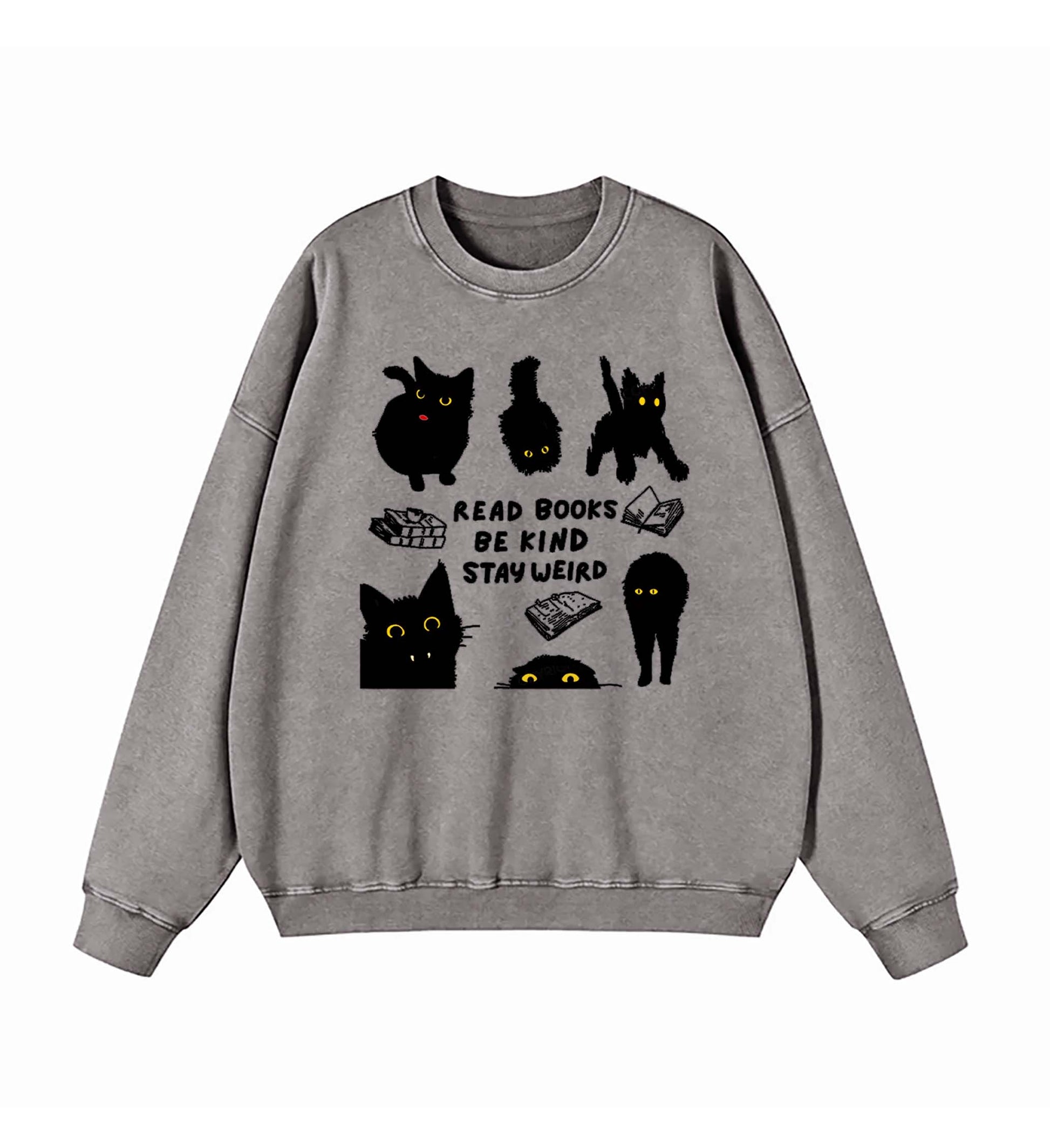 Read Books Be Kind Stay Weird Sweatshirt