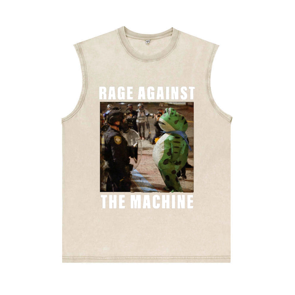 Frogs Together Strong Protest Shirt Vest