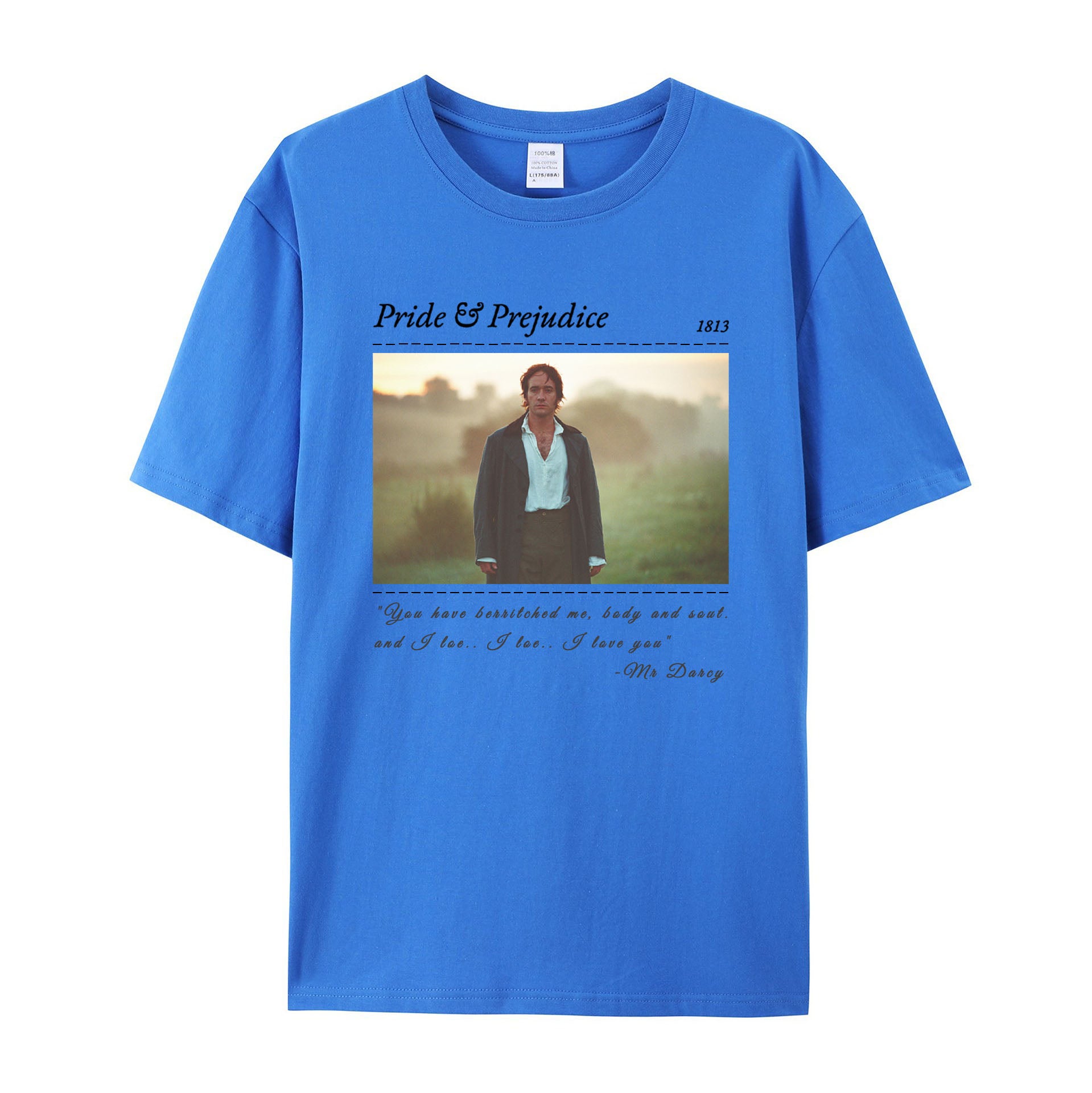 PRIDE & PREJUDICE YOU HAVE BEWITCHED ME TEE COLLEN T-SHIRT