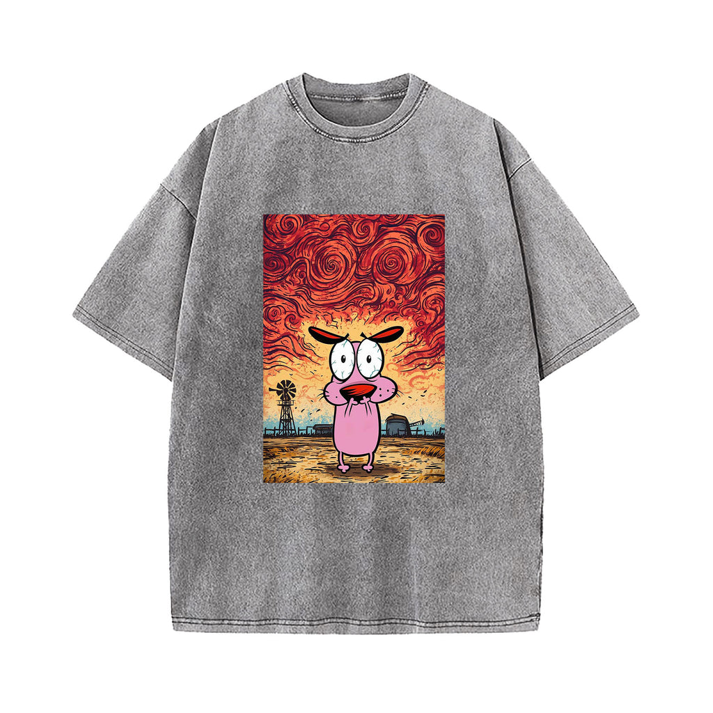 Courage the cowardly dog T-SHIRT