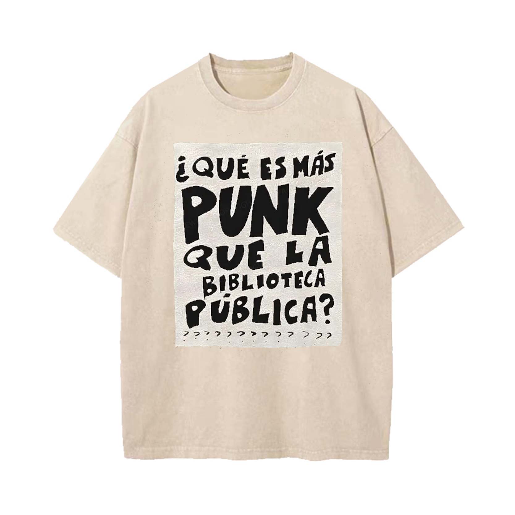 What's More Punk Than The Public Library T-shirt