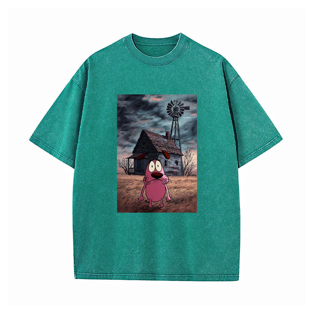 Courage the cowardly dog T-SHIRT
