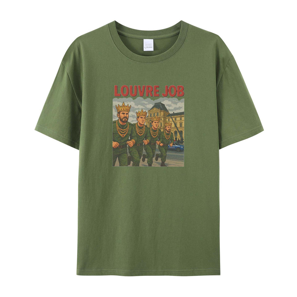 Louver job Cotton T-Shirts