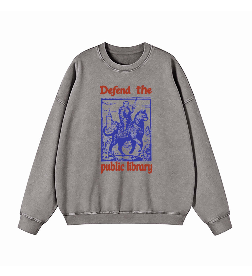 Defend the Public Library Sweatshirt