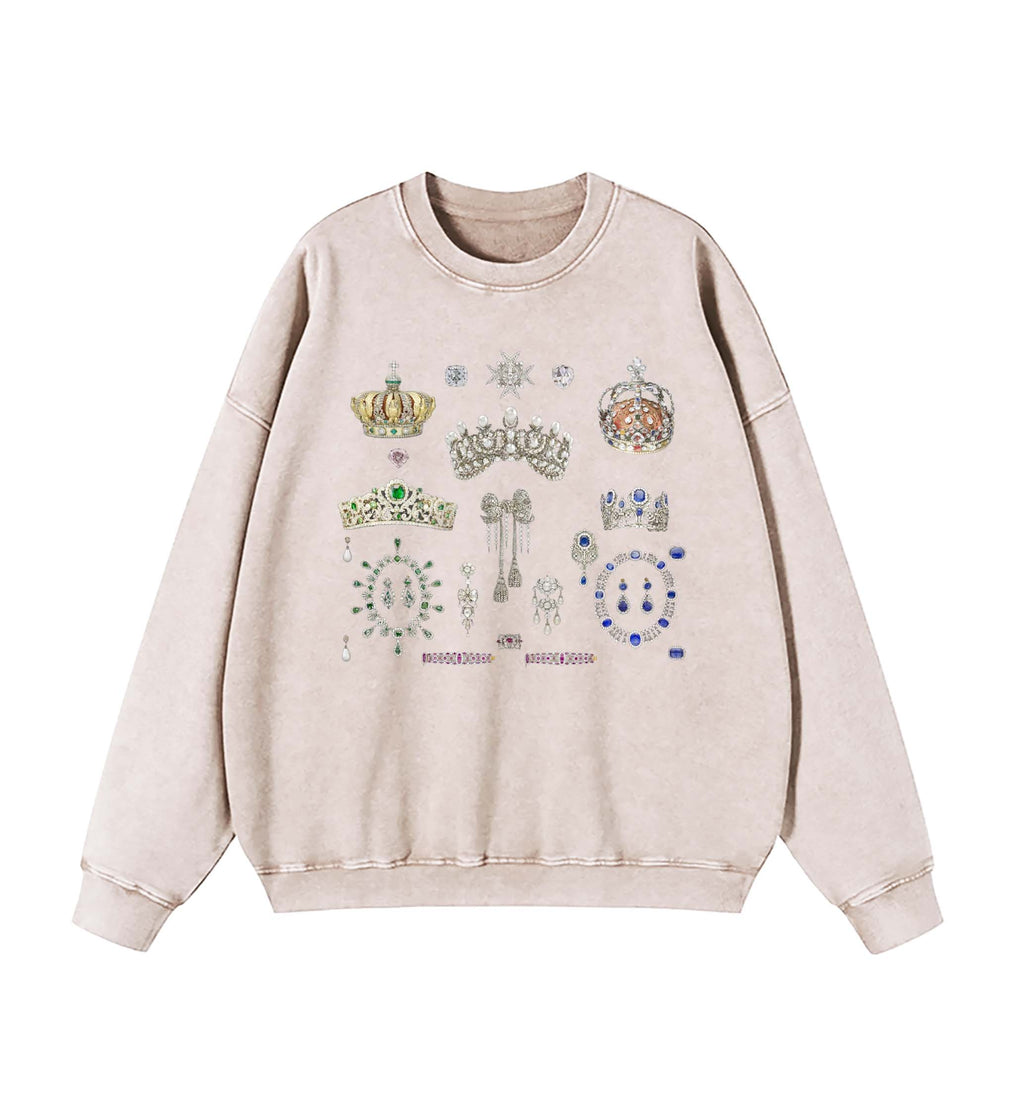 Louvre Stolen Crown Jewels Of Paris Sweatshirt