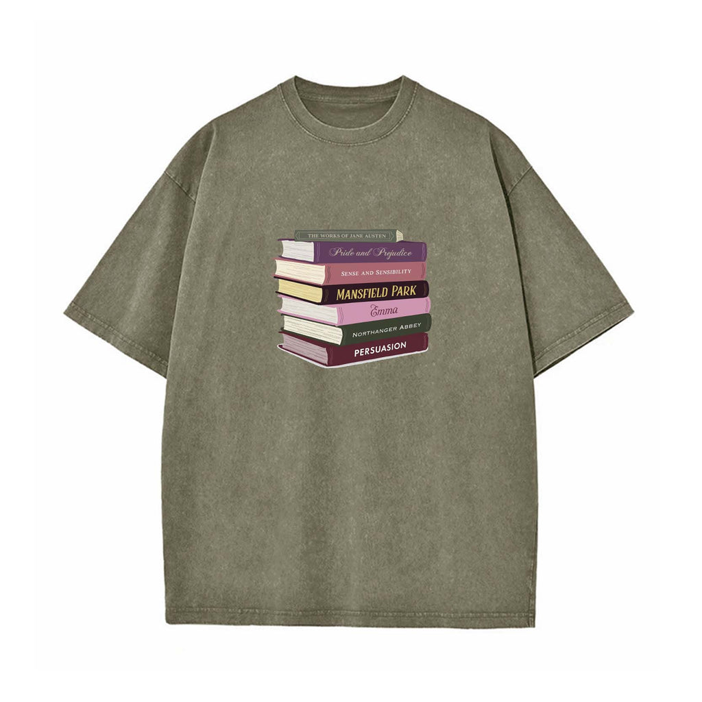 Jane Austen Literary Gift for Readers T-shirt