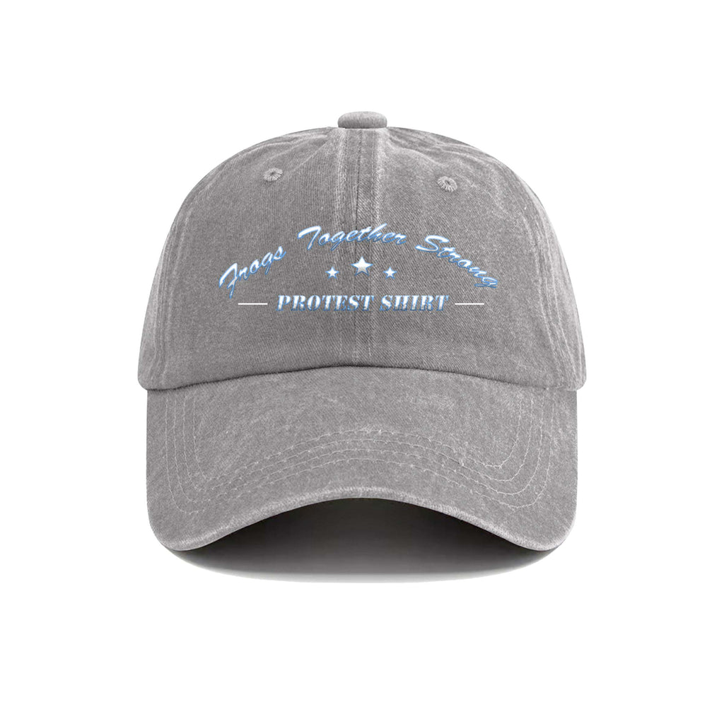 Frogs Together Strong Protest Shirt Caps