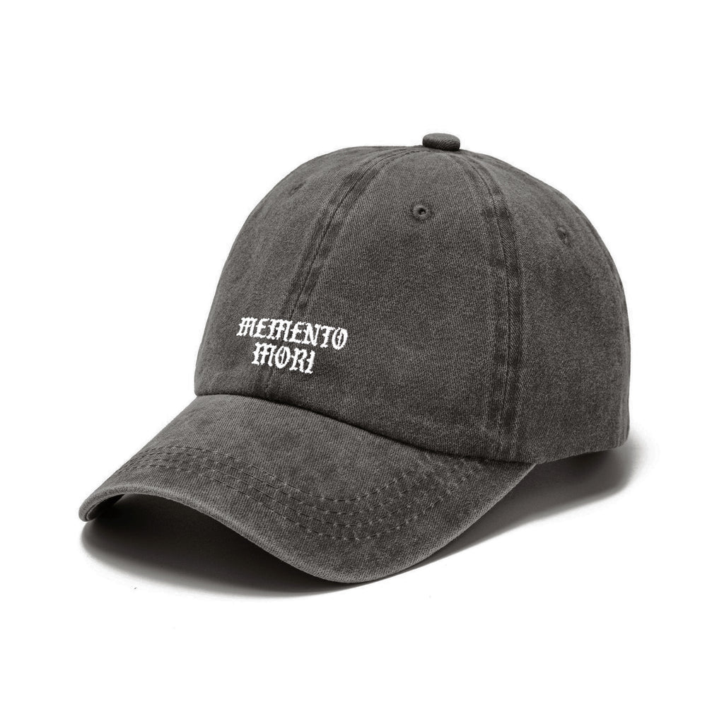 Memento Mori Embroidered Washed Cap