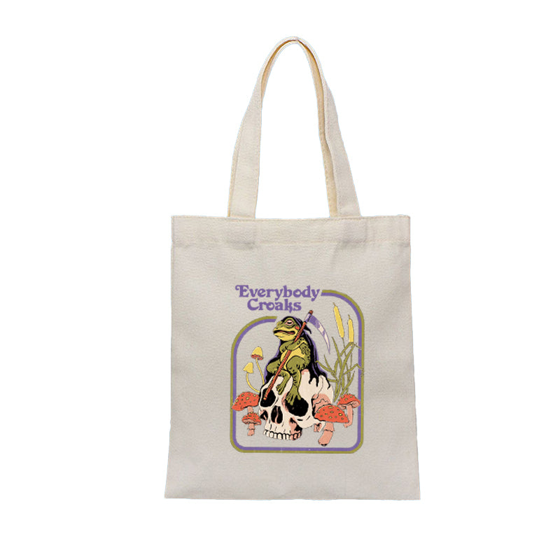 Halloween Retro Canvasbag