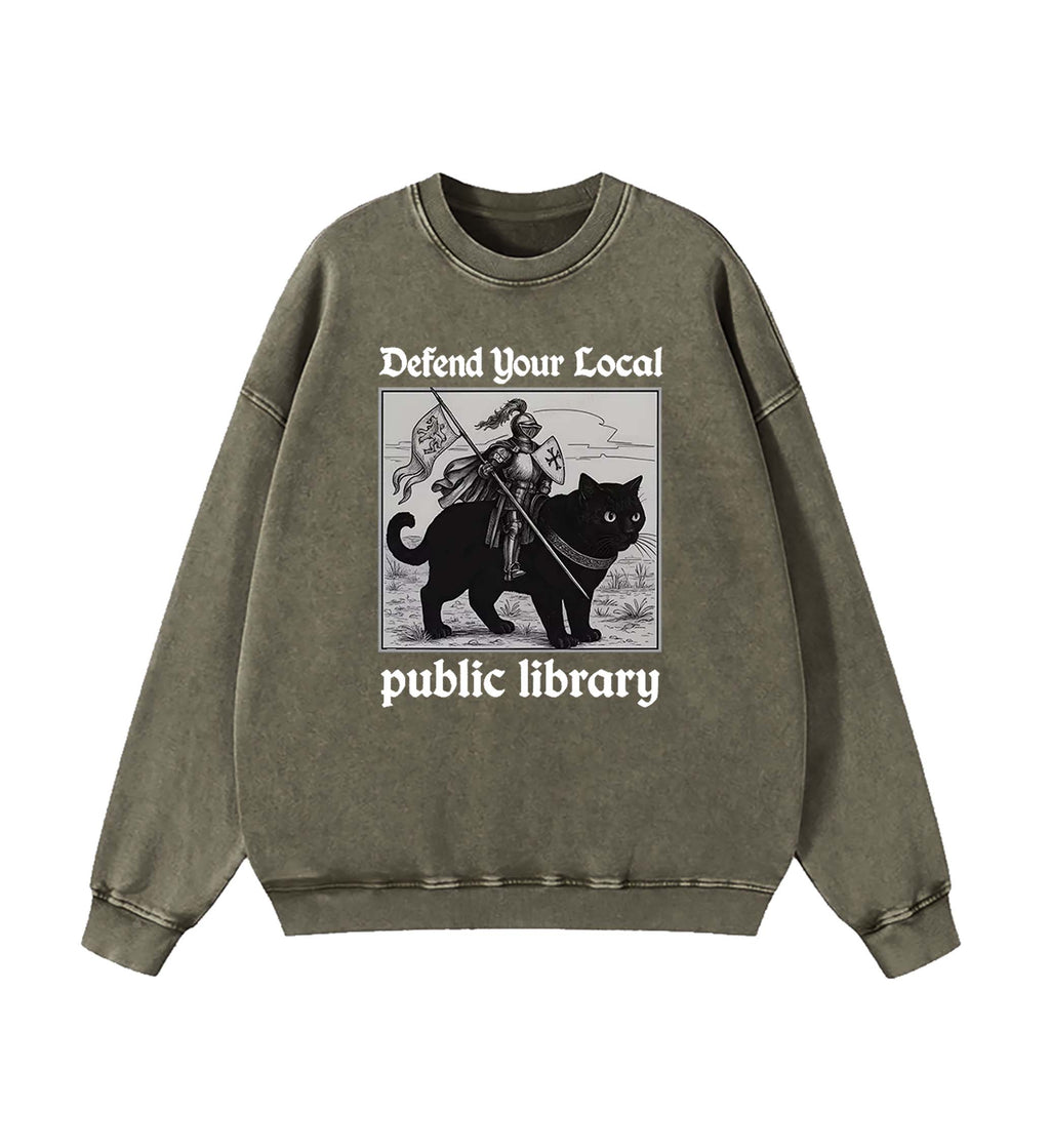 Defend Your Local public library Sweatshirt