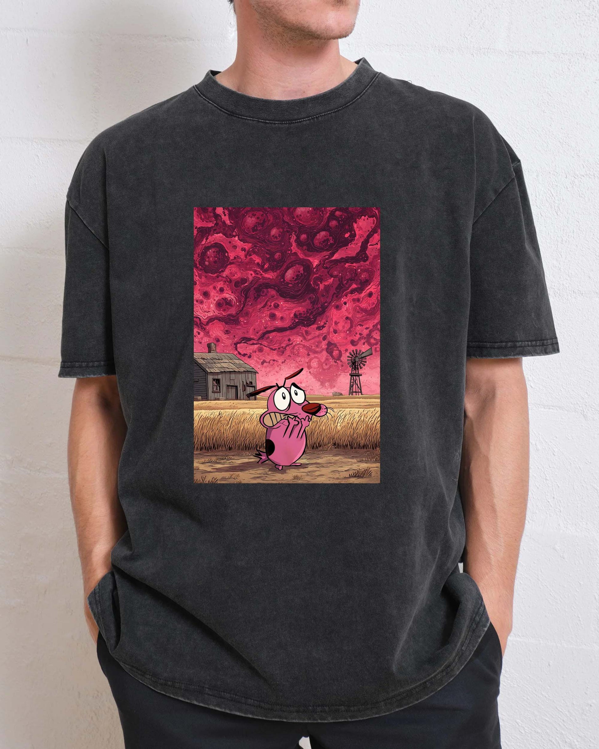 Courage the cowardly dog T-SHIRT
