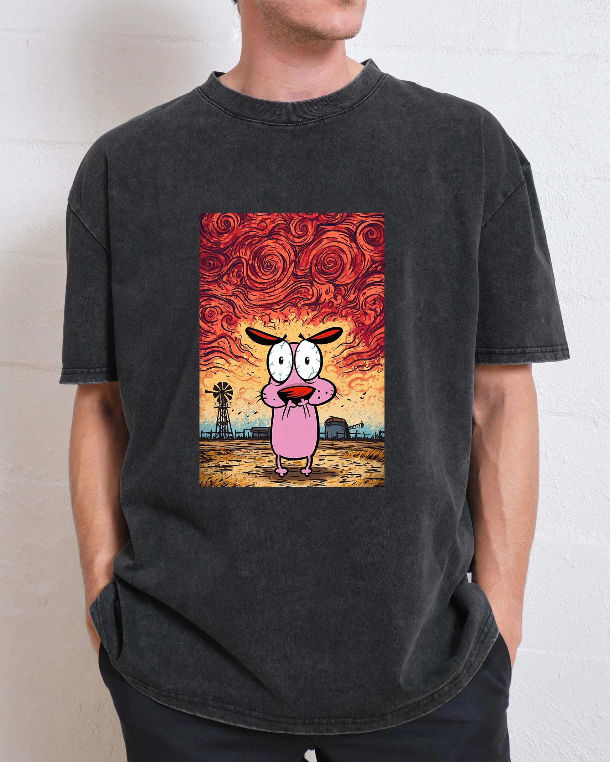 Courage the cowardly dog T-SHIRT