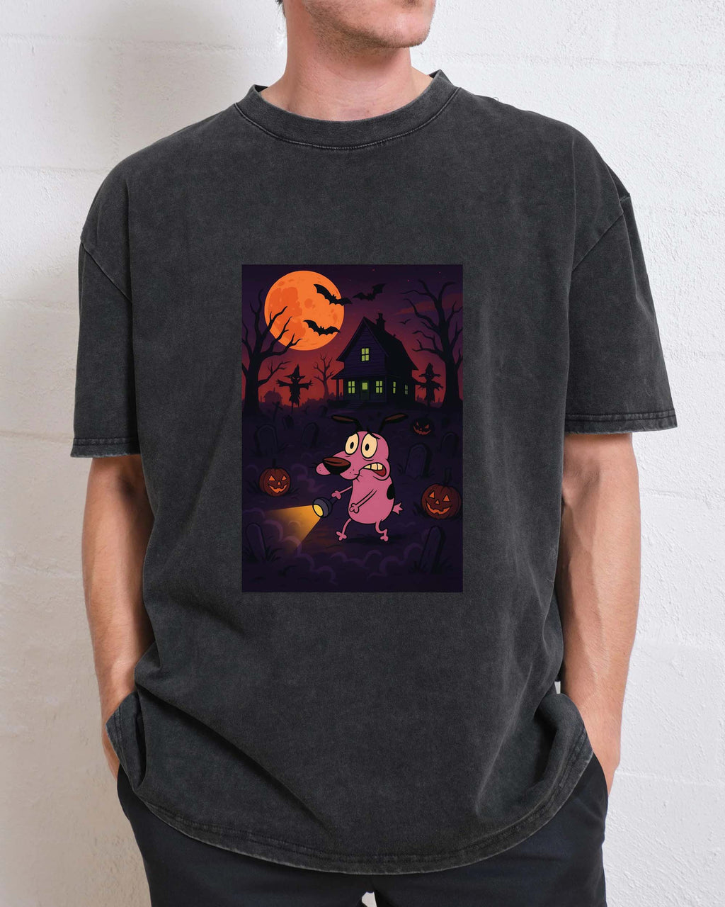 Courage the cowardly dog T-SHIRT
