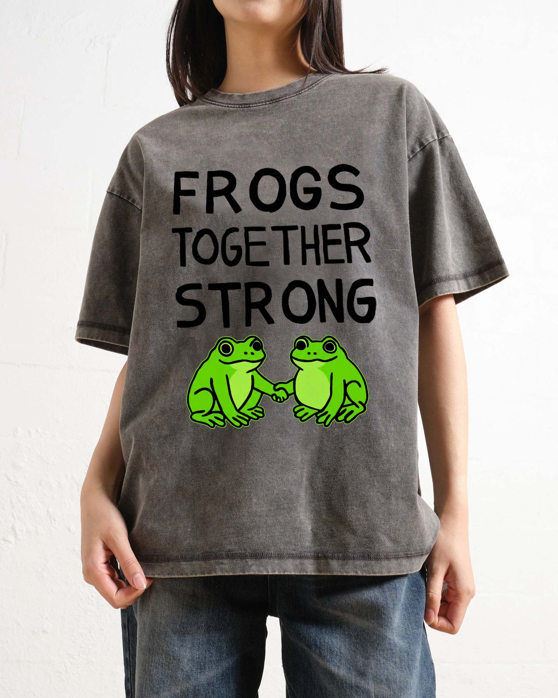 Frogs Together Strong Protest Shirt T-shirt