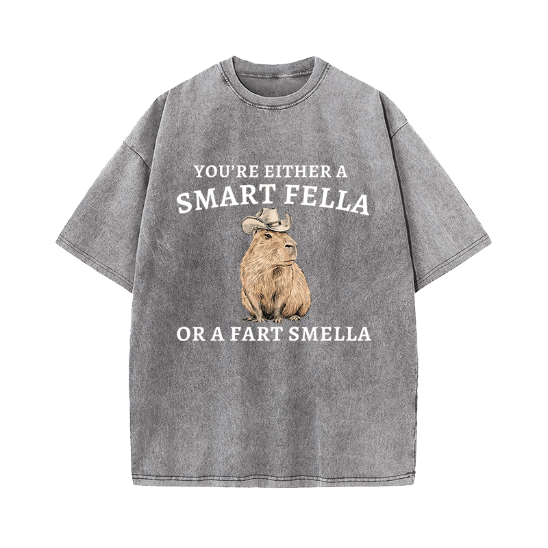Vintage 90s Funny Capybara T-shirt