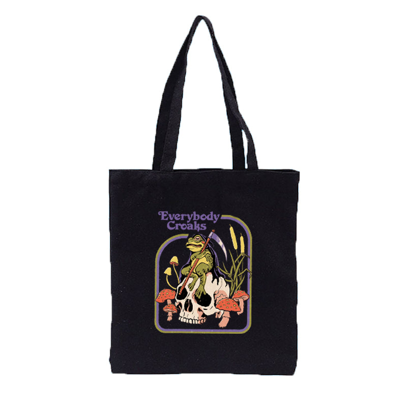 Halloween Retro Canvasbag