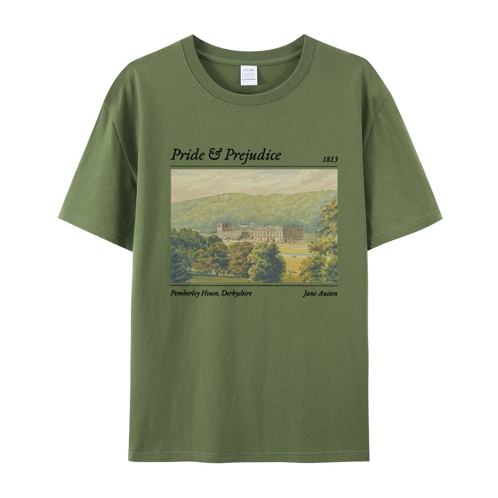 pride and Prejudice  Cotton T-Shirts