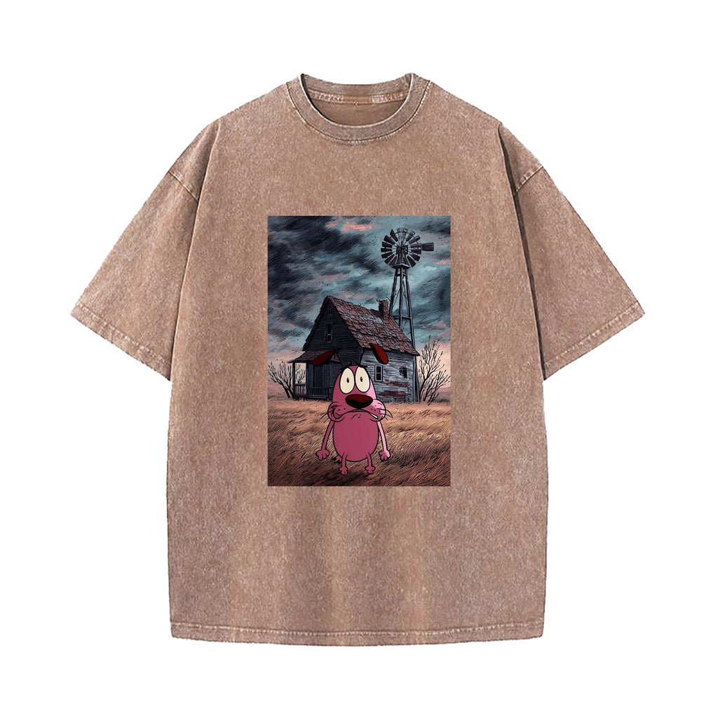 Courage the cowardly dog T-SHIRT