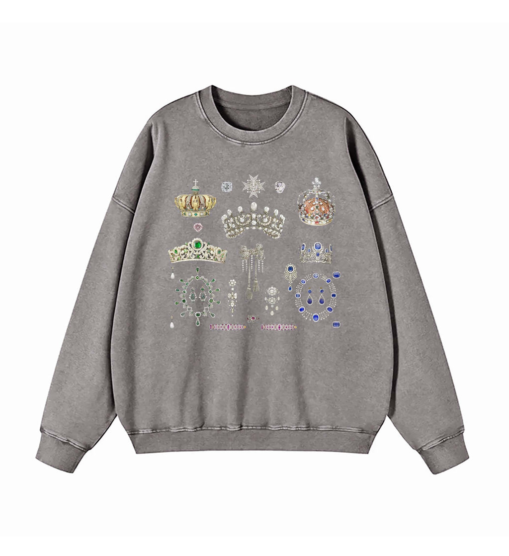 Louvre Stolen Crown Jewels Of Paris Sweatshirt