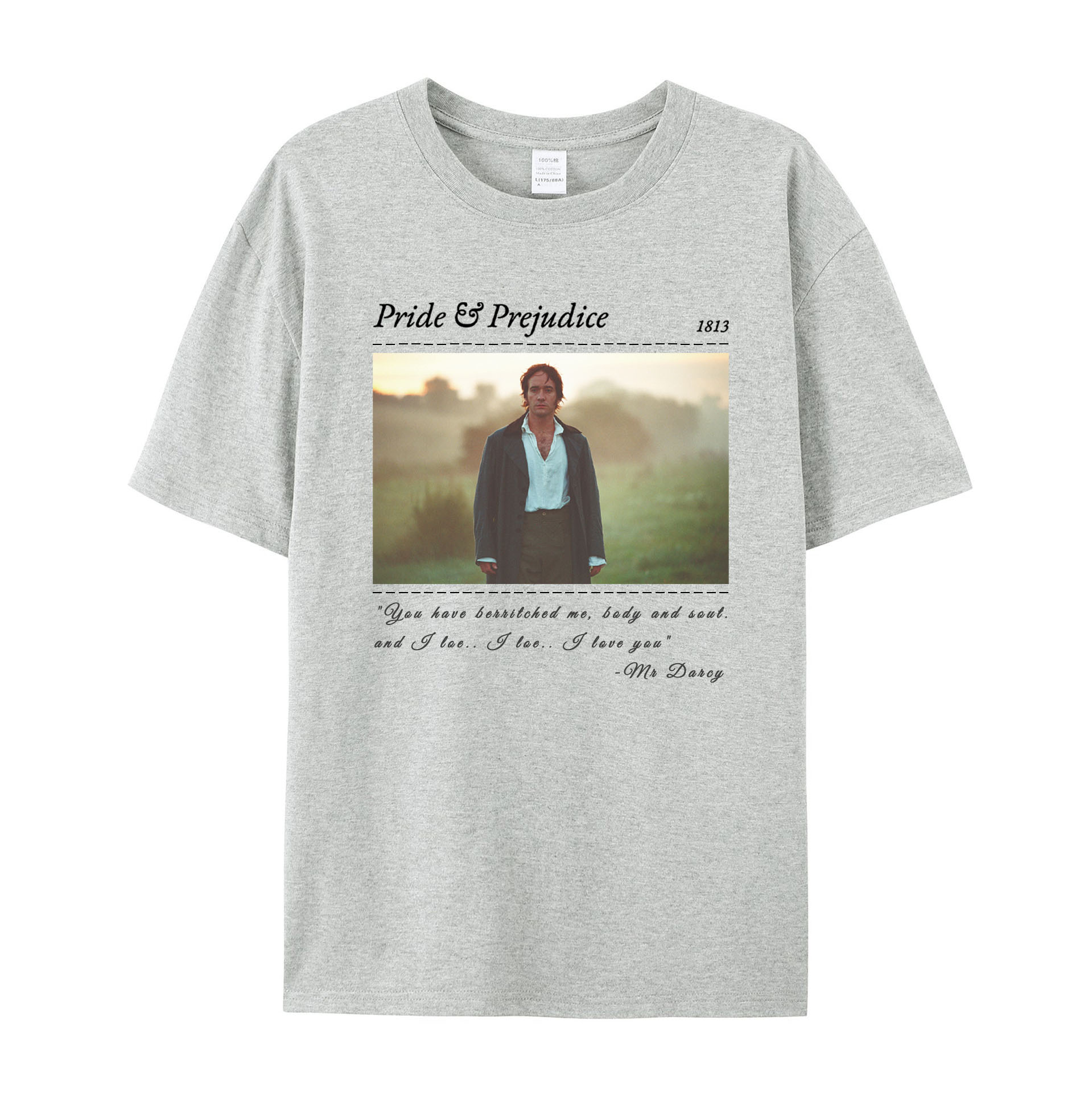 PRIDE & PREJUDICE YOU HAVE BEWITCHED ME TEE COLLEN T-SHIRT