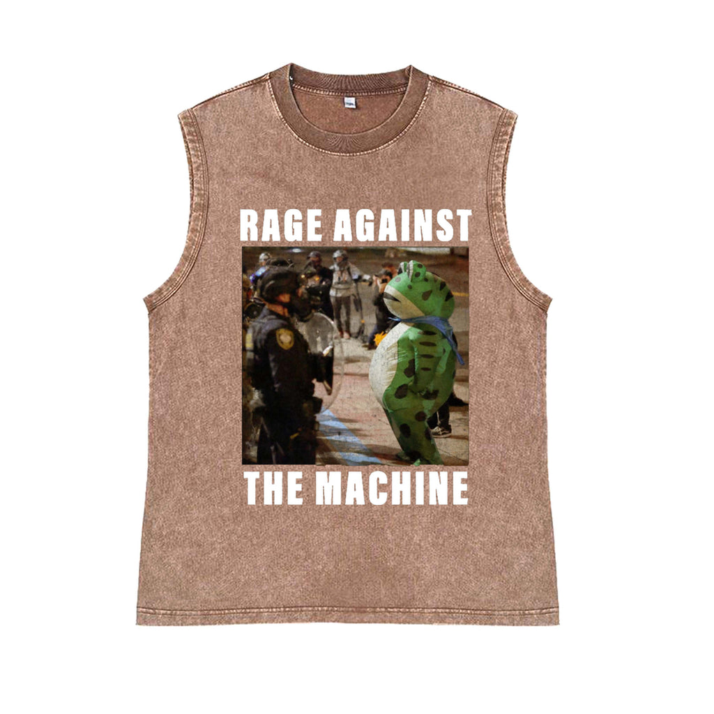 Frogs Together Strong Protest Shirt Vest