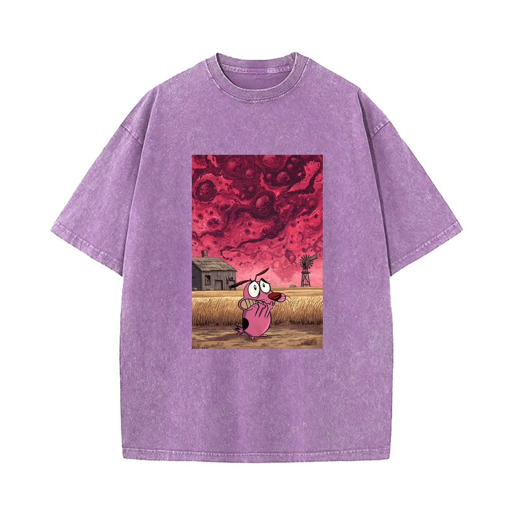 Courage the cowardly dog T-SHIRT