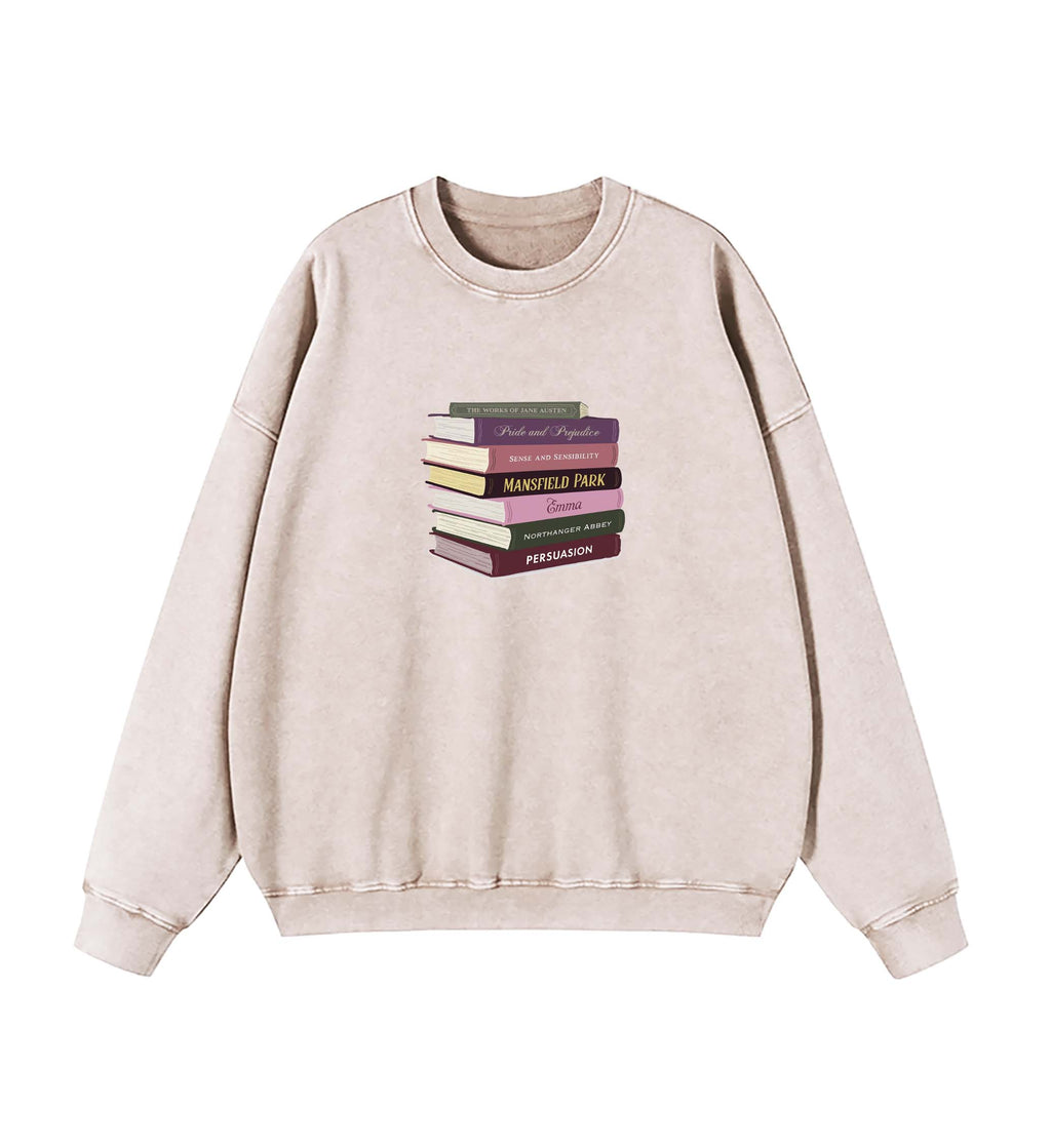 Jane Austen Literary Gift for Readers Sweatshirt