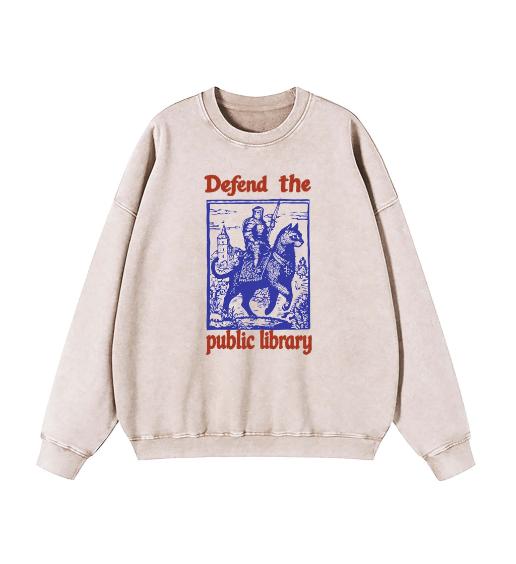 Defend the Public Library Sweatshirt