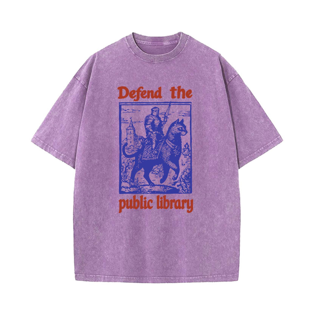 Defend the Public Library T-shirt