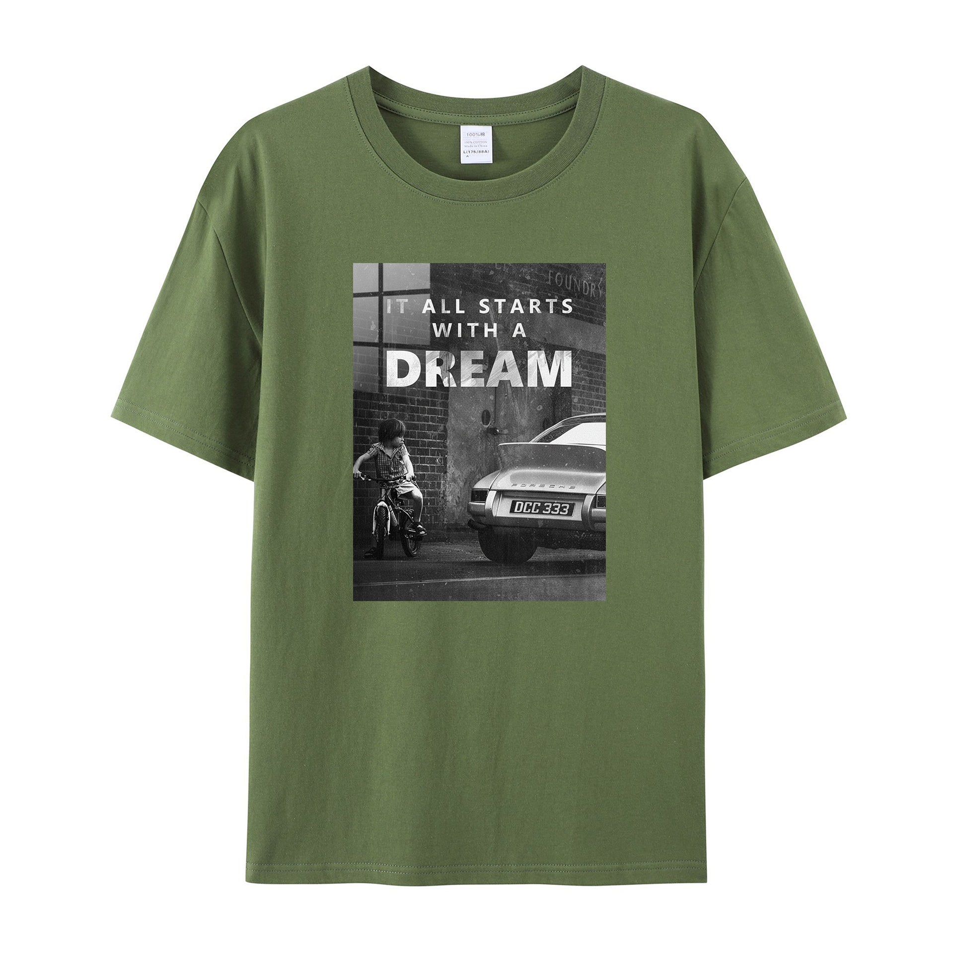 It All Starts With A Dream Cotton T-Shirts