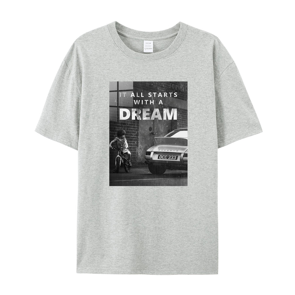 It All Starts With A Dream Cotton T-Shirts