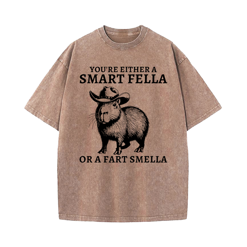 Vintage 90s Funny Capybara T-shirt
