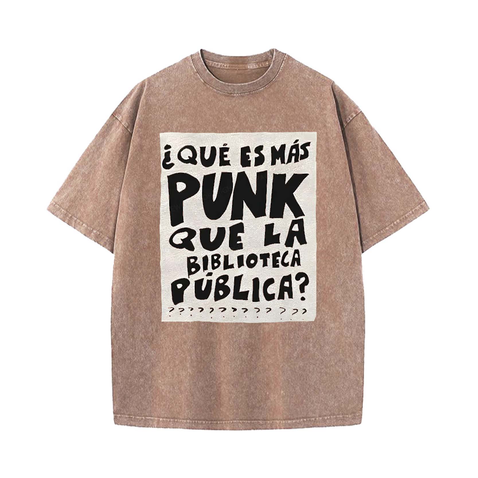What's More Punk Than The Public Library T-shirt