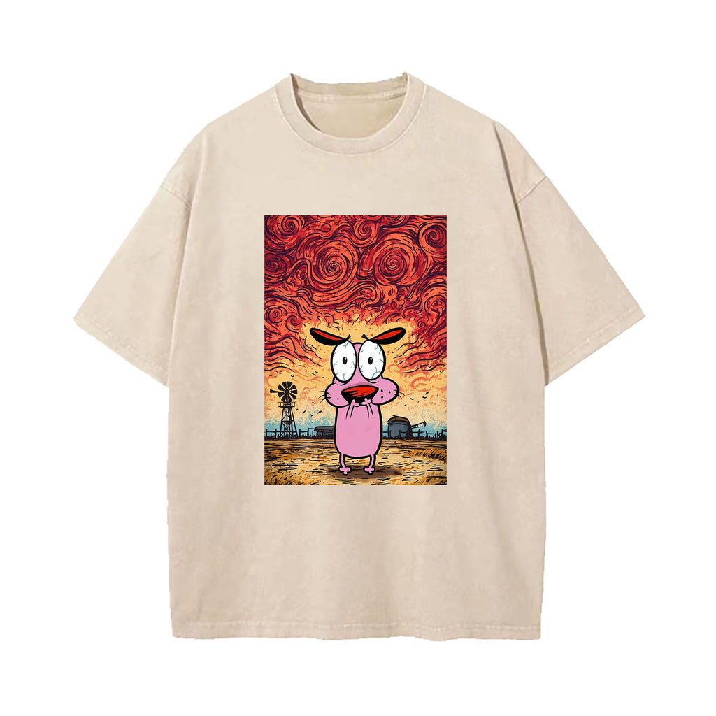Courage the cowardly dog T-SHIRT