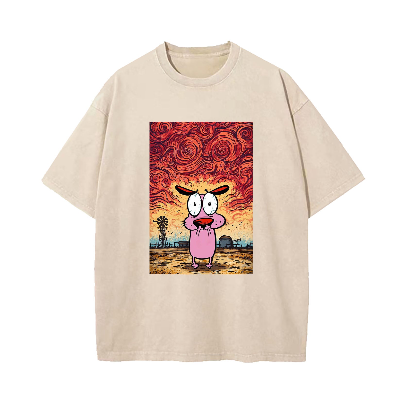 Courage the cowardly dog T-SHIRT