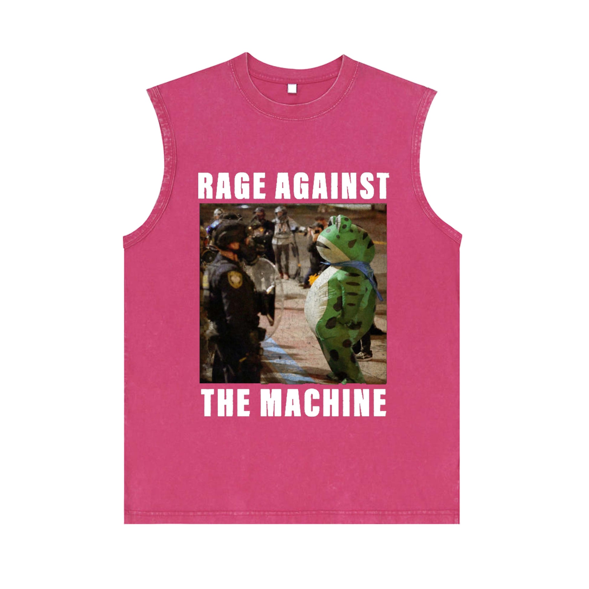 Frogs Together Strong Protest Shirt Vest