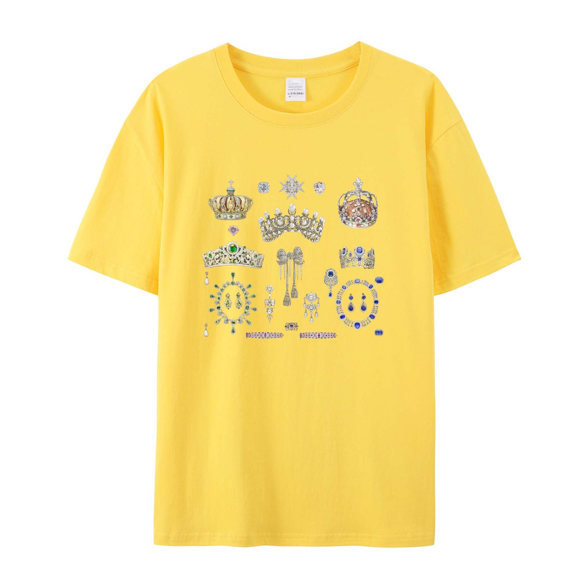 Louvre Stolen Crown Jewels Of Paris Cotton T-Shirts