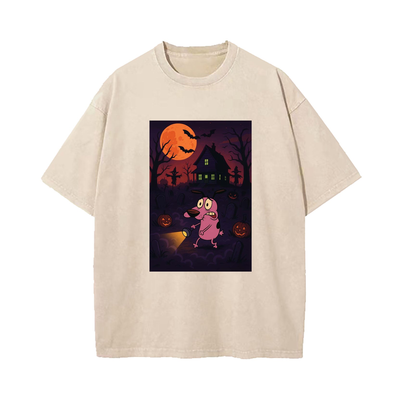 Courage the cowardly dog T-SHIRT
