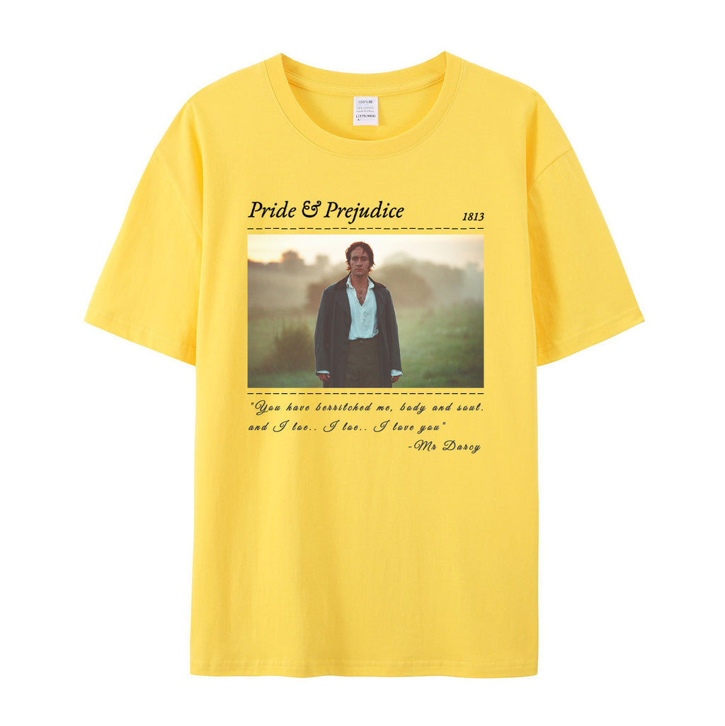PRIDE & PREJUDICE YOU HAVE BEWITCHED ME TEE COLLEN T-SHIRT