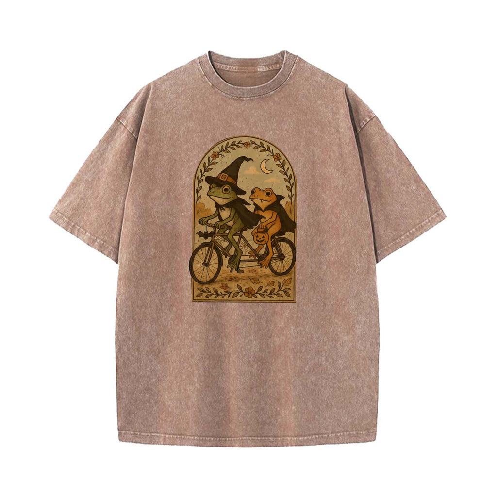 Retro Frog And Toad Comfort Colors T-Shirt
