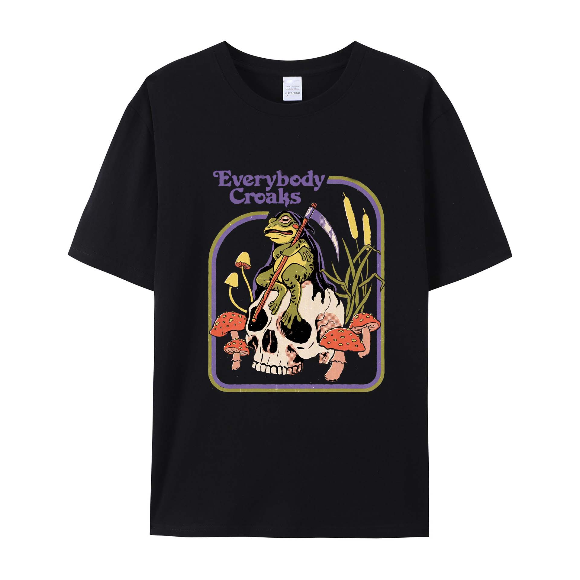 Halloween Retro Cotton T-Shirts