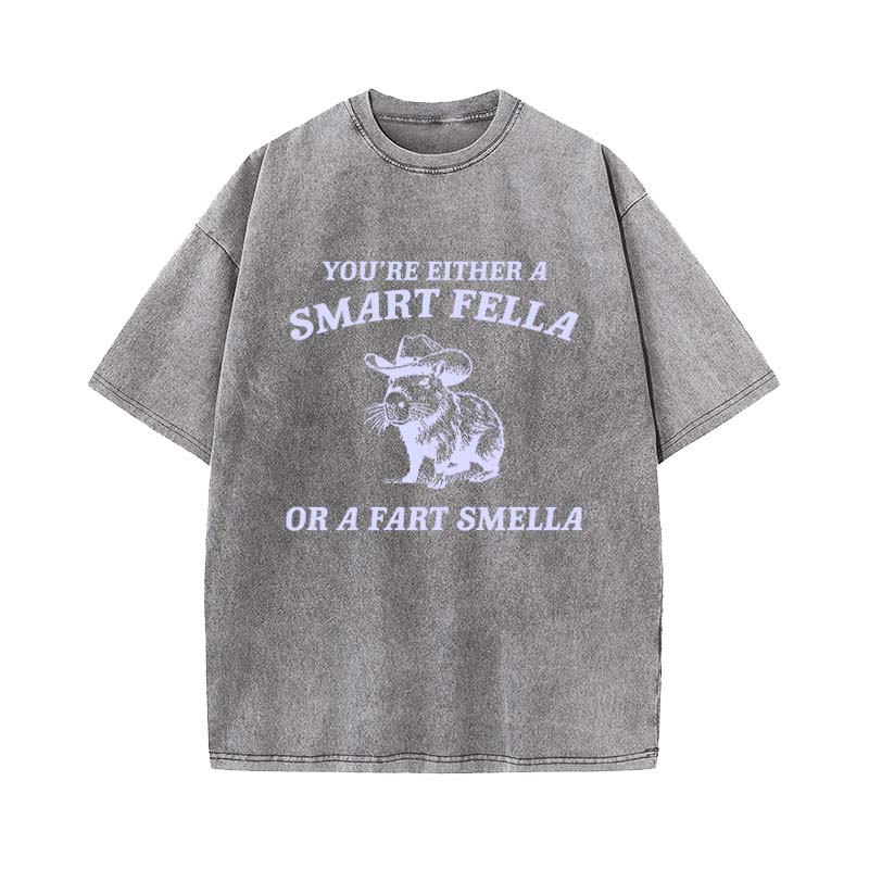 Vintage 90s Funny Capybara T-shirt