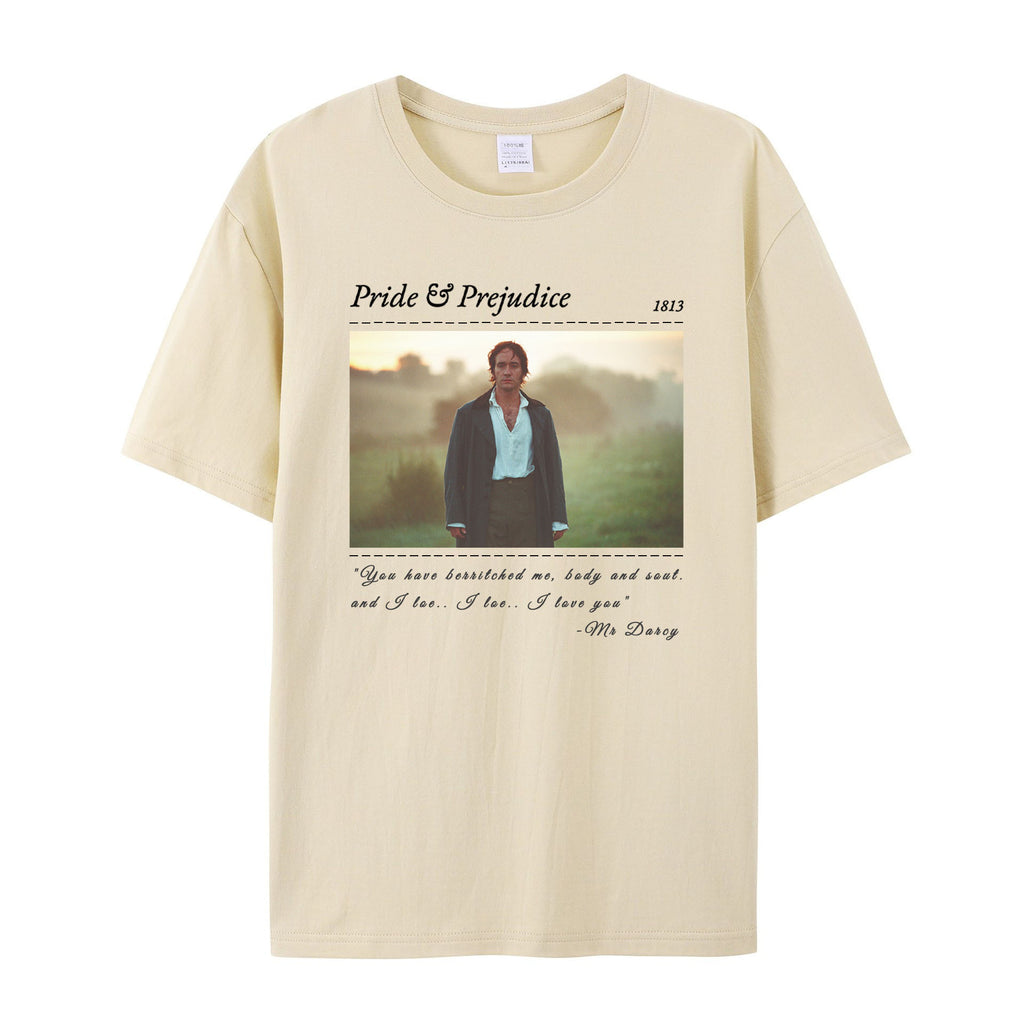PRIDE & PREJUDICE YOU HAVE BEWITCHED ME TEE COLLEN T-SHIRT