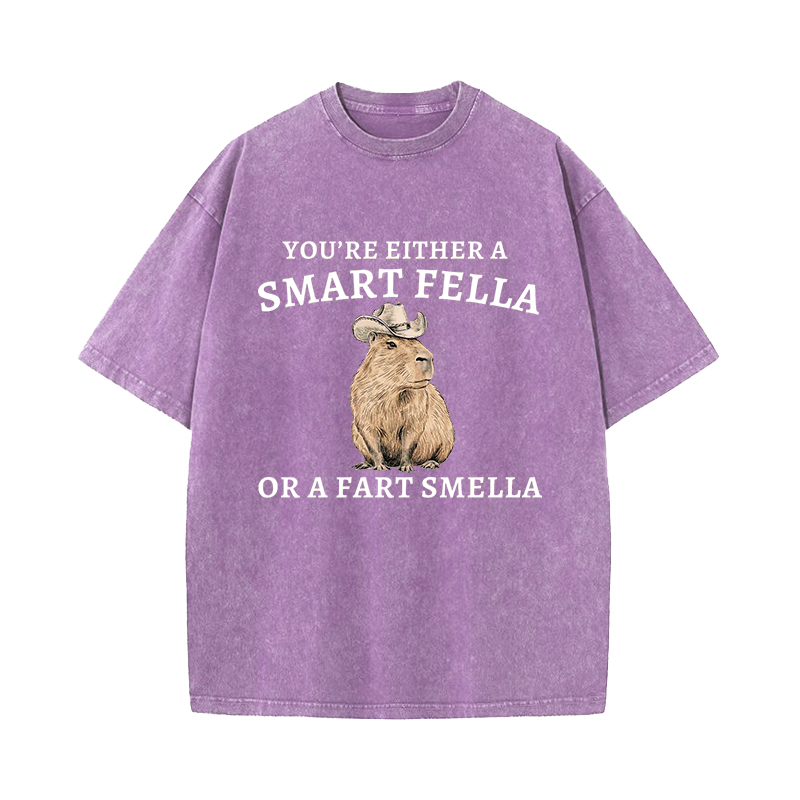 Vintage 90s Funny Capybara T-shirt