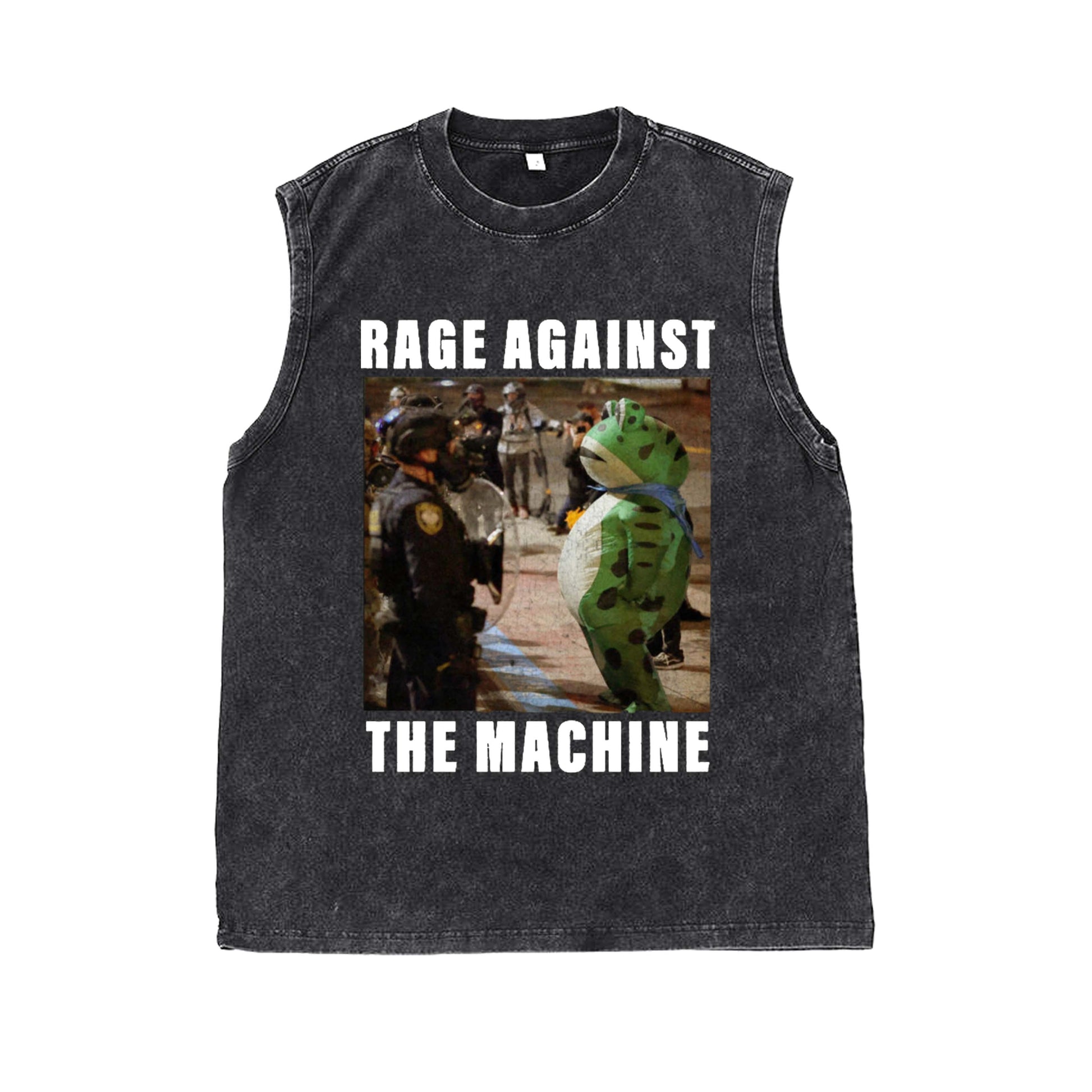 Frogs Together Strong Protest Shirt Vest