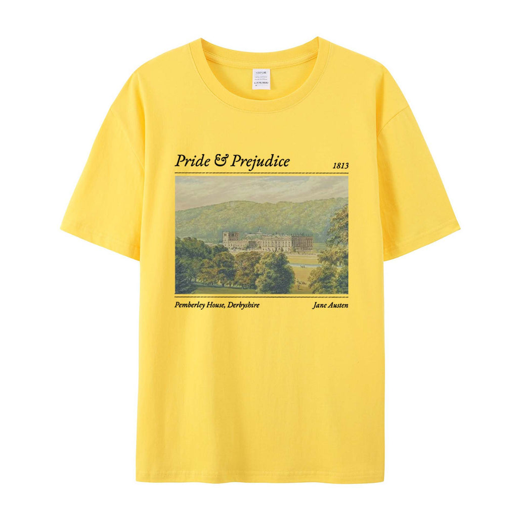pride and Prejudice  Cotton T-Shirts