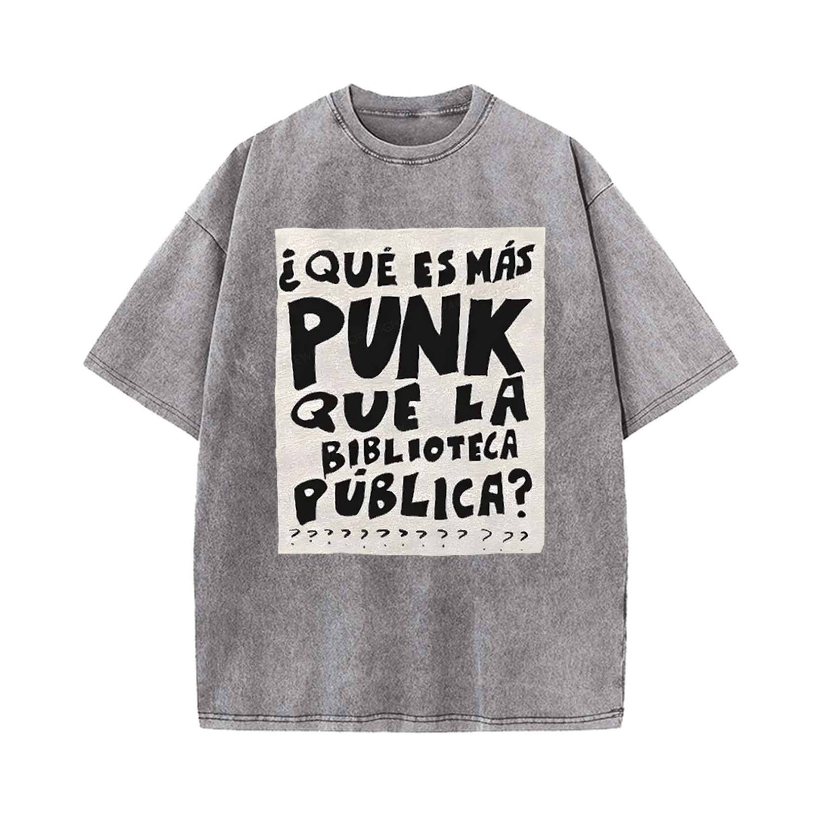 What's More Punk Than The Public Library T-shirt