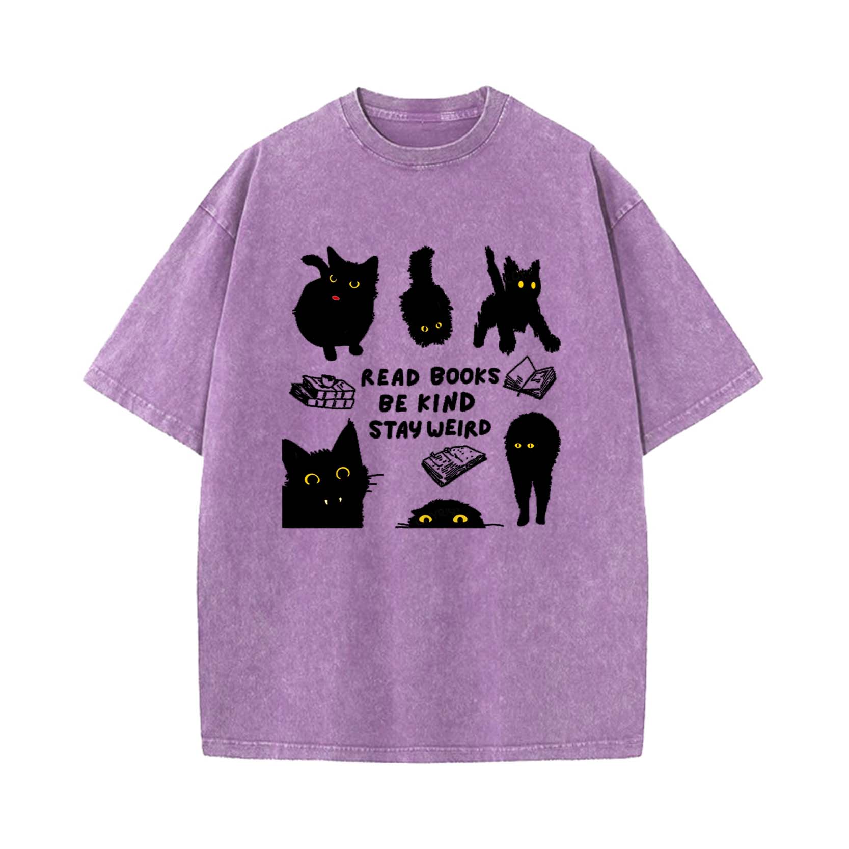 Read Books Be Kind Stay Weird T-shirt