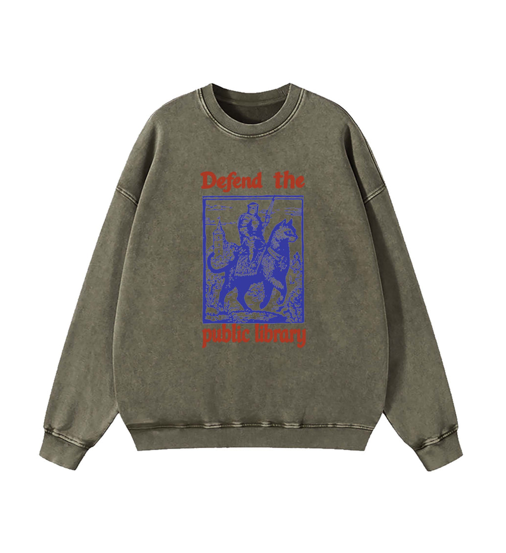 Defend the Public Library Sweatshirt